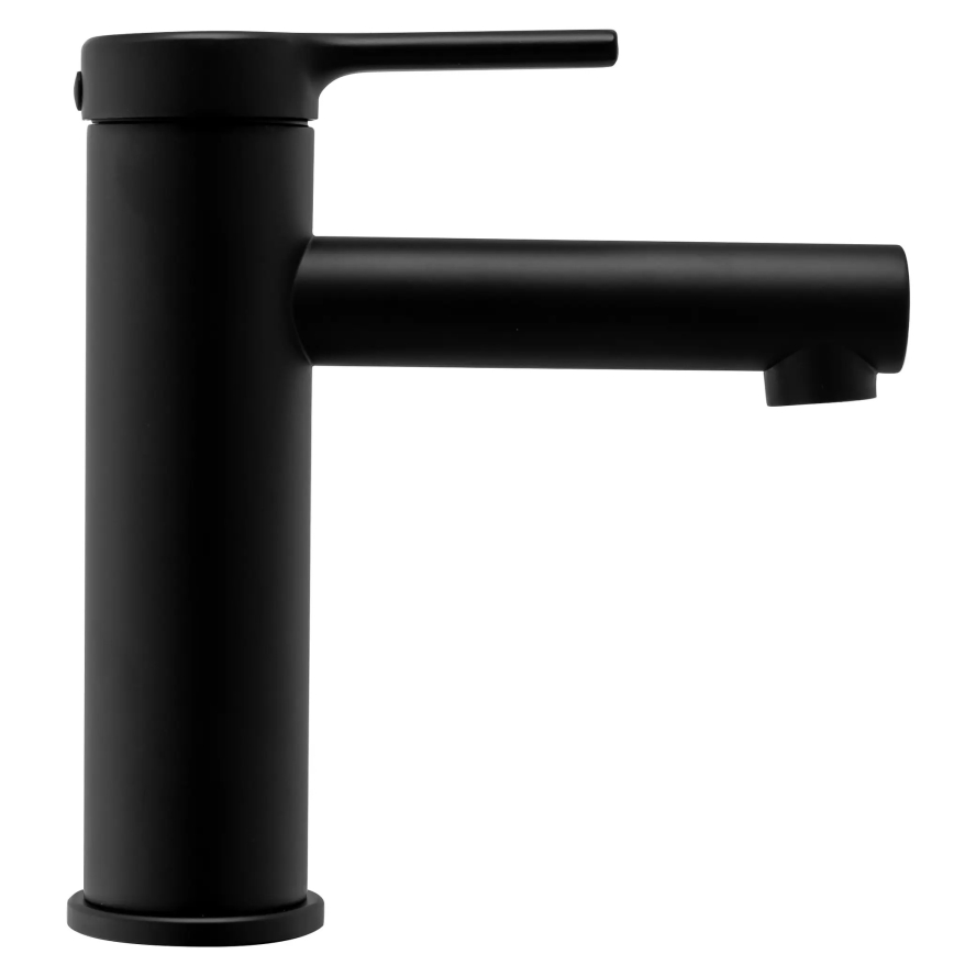 REA-B2017 - Mitigeur pour lavabo PIXEL 16,5 cm noir mat