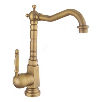 REA-B2150 - Mitigeur de lavabo BONA 28,5 cm, doré brossé
