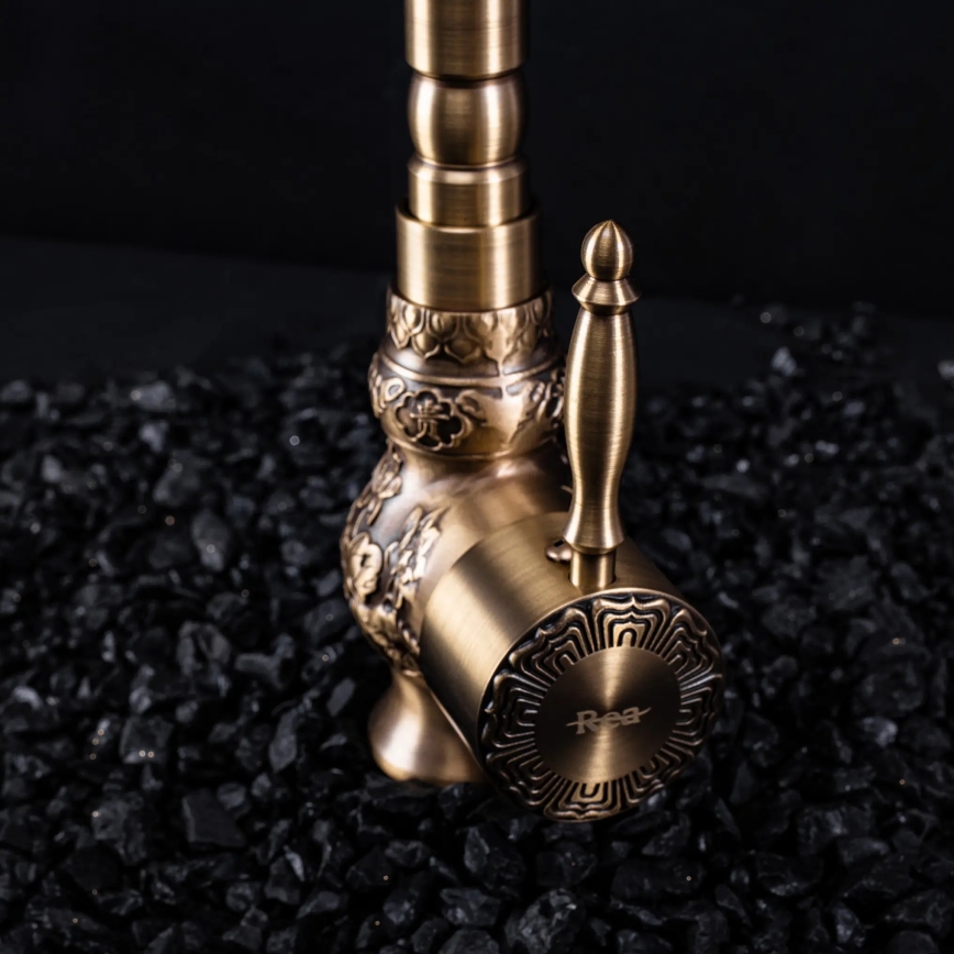 REA-B2500 - Mitigeur pour lavabo VENICE 32 cm doré brossé