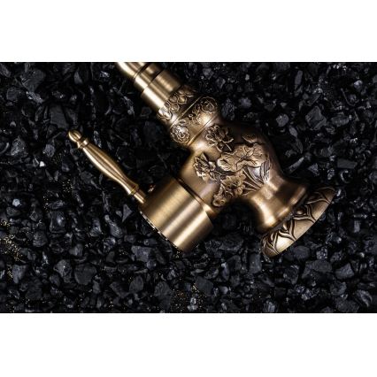 REA-B2500 - Mitigeur pour lavabo VENICE 32 cm doré brossé