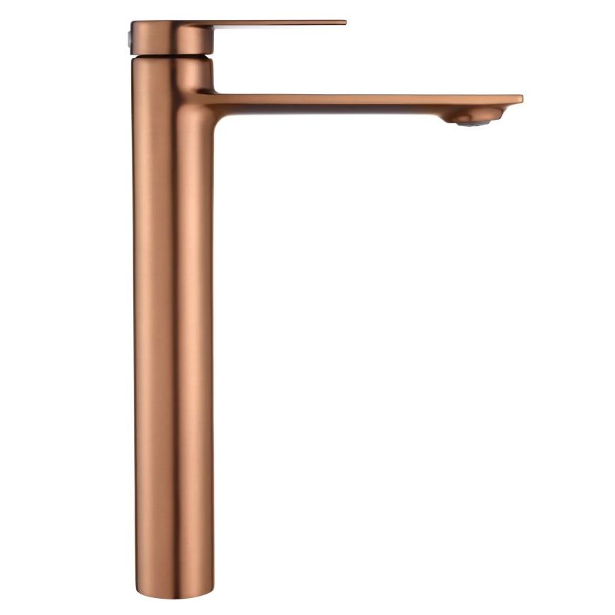 REA-B3002 - Mitigeur de lavabo STORM 29,5 cm en cuivre brossé