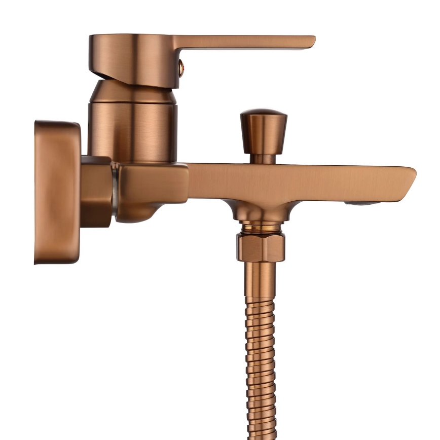 REA-B3007 - Ensemble pour baignoire ARGUS, finition cuivre brossé