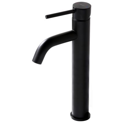 REA-B4103 - Mitigeur pour lavabo LUNGO 28 cm noir