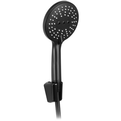 REA-B4240 - Ensemble pour baignoire CLIF noir mat