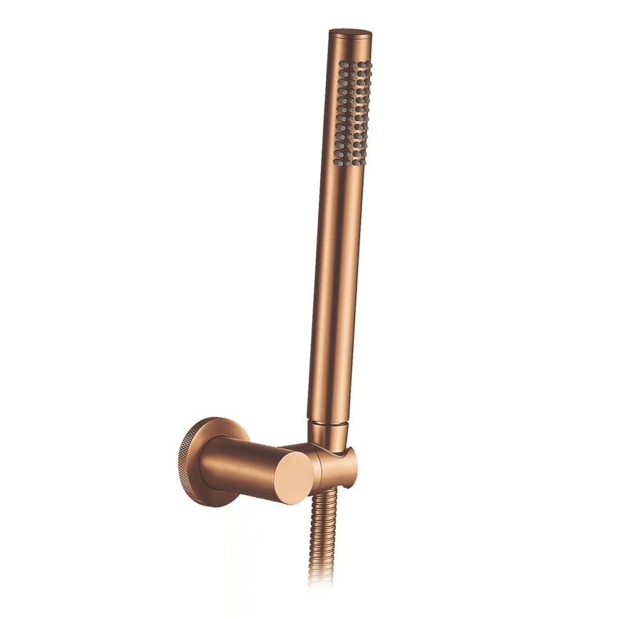 REA-B4567 - Ensemble pour baignoire LUNGO en cuivre brossé