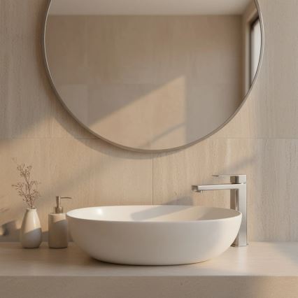 REA-B4588 - Mitigeur pour lavabo ARLO 30 cm finition nickel