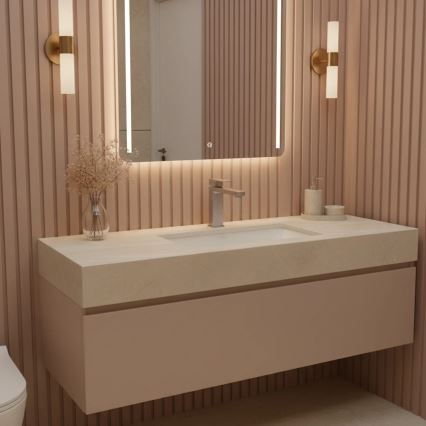 REA-B4589 - Mitigeur de lavabo ARLO 17 cm, finition nickel