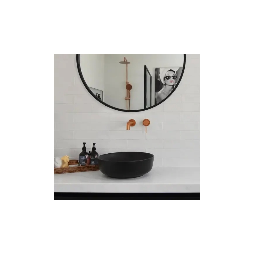 REA-B4600 - Mitigeur pour lavabo encastrable LUNGO, finition cuivre brossé