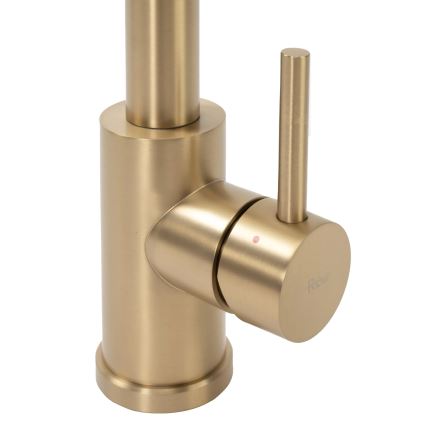 REA-B4821 - Mitigeur d'évier COLIN 42,5 cm avec douchette extractible, fini doré brossé