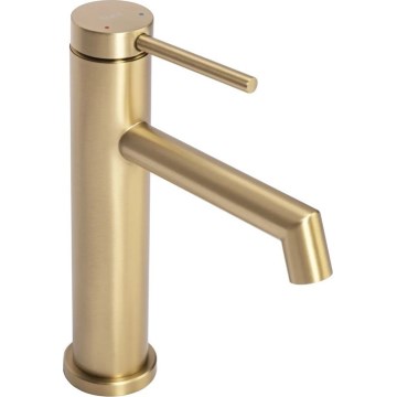 REA-B5316 - Mitigeur de lavabo FOSS 20,5 cm doré brossé