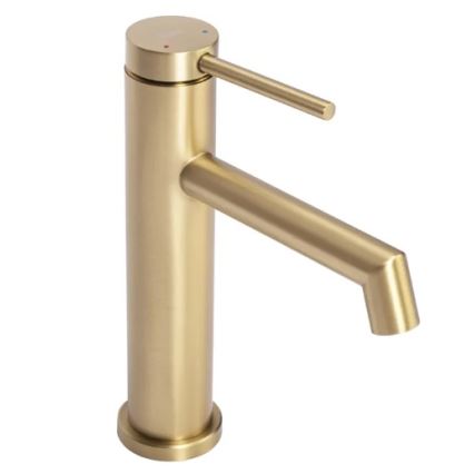 REA-B5316 - Mitigeur de lavabo FOSS 20,5 cm doré brossé