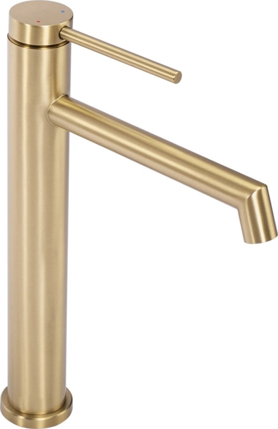 REA-B5319 - Mitigeur de lavabo FOSS 29,5 cm doré brossé
