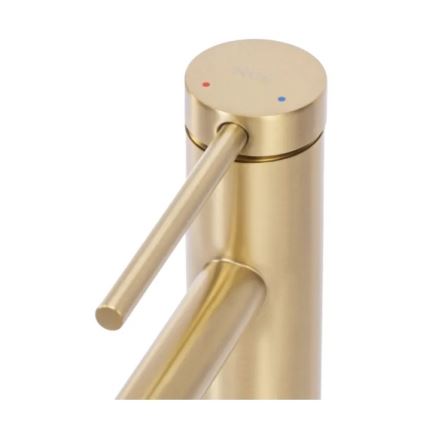 REA-B5319 - Mitigeur de lavabo FOSS 29,5 cm doré brossé
