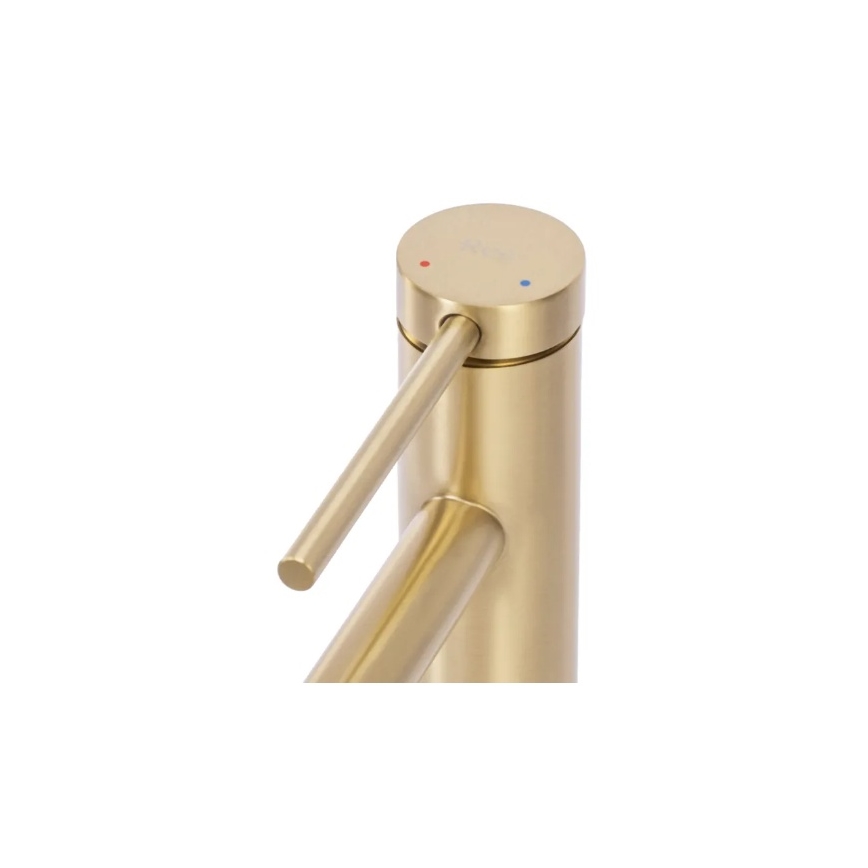REA-B5319 - Mitigeur de lavabo FOSS 29,5 cm doré brossé