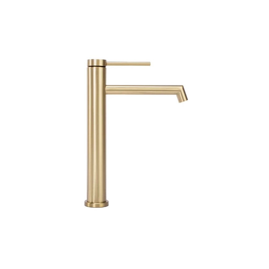 REA-B5319 - Mitigeur de lavabo FOSS 29,5 cm doré brossé