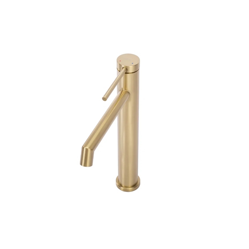 REA-B5319 - Mitigeur de lavabo FOSS 29,5 cm doré brossé
