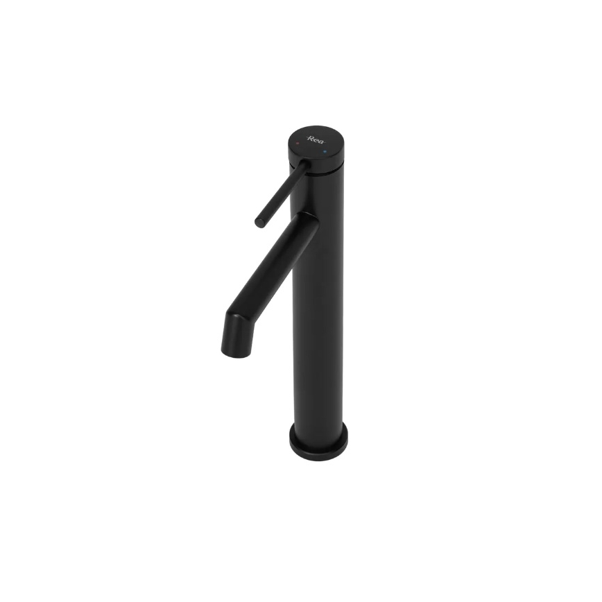REA-B5320 - Mitigeur de lavabo FOSS 29,5 cm noir mat