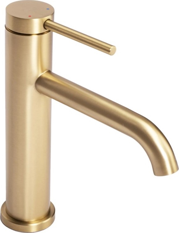REA-B5323 - Mitigeur pour lavabo CLIF 20,5 cm doré brossé