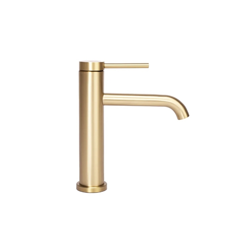 REA-B5323 - Mitigeur pour lavabo CLIF 20,5 cm doré brossé