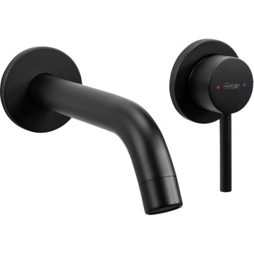 REA-B5332 - Mitigeur pour lavabo encastré OWEN noir