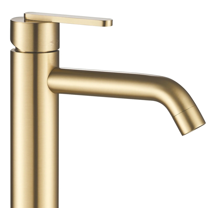 REA-B5509 - Mitigeur de lavabo ONTARIO 30 cm, doré brossé
