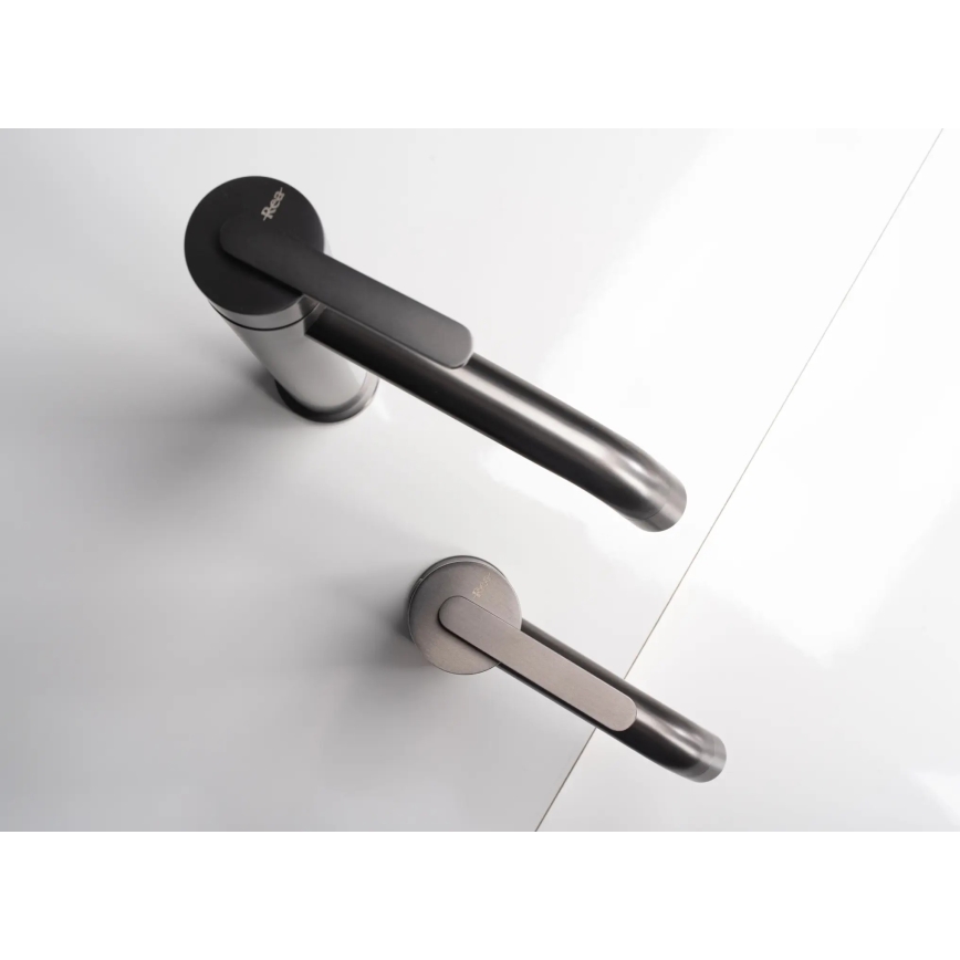 REA-B5511 - Mitigeur pour lavabo ONTARIO 30 cm titane