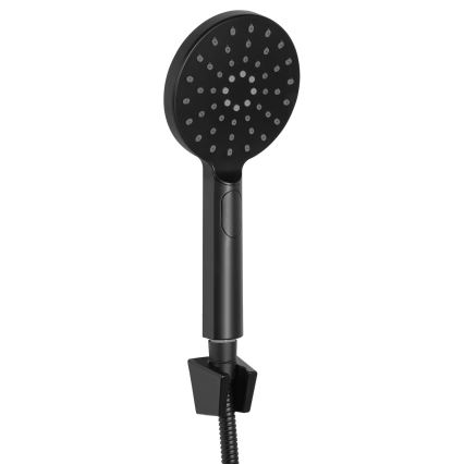 REA-B5941 - Ensemble pour baignoire MARCO noir mat