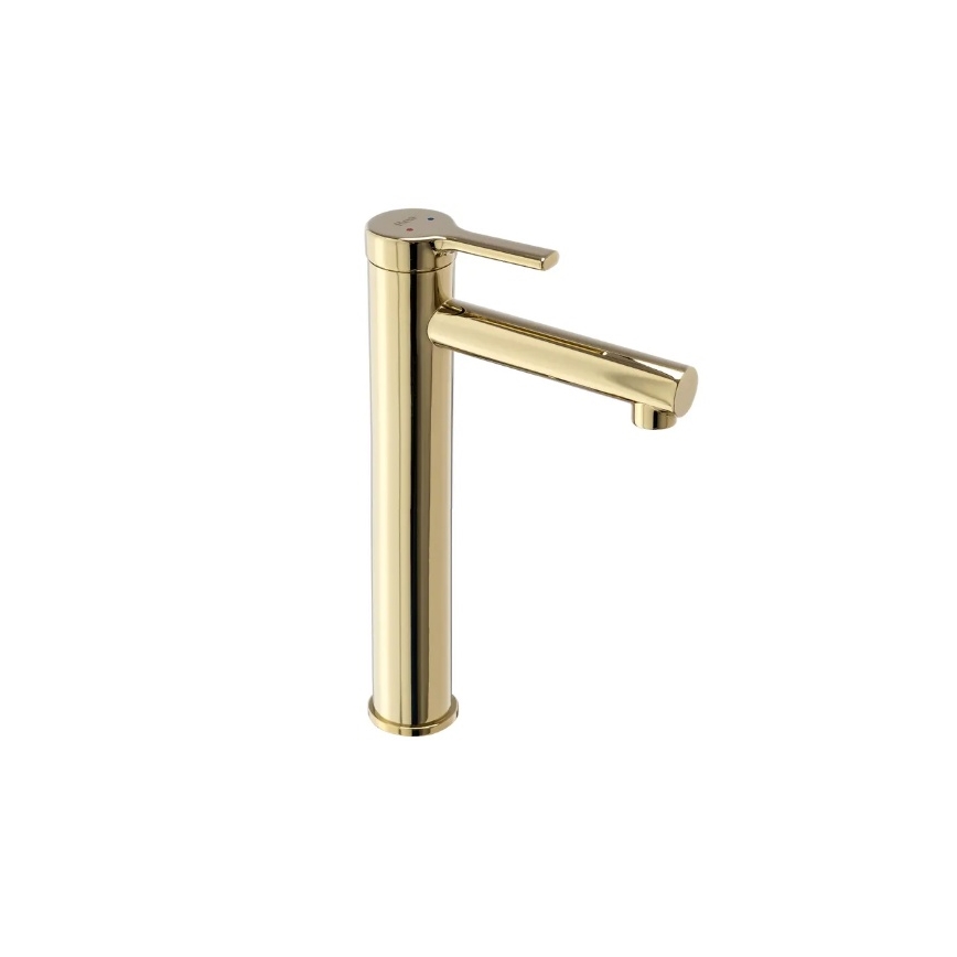 REA-B6215 - Mitigeur de lavabo PIXEL 27,5 cm doré