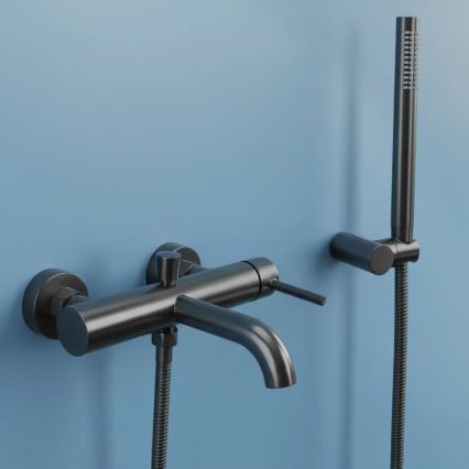 REA-B6384 - Kit pour baignoire LUNGO titane