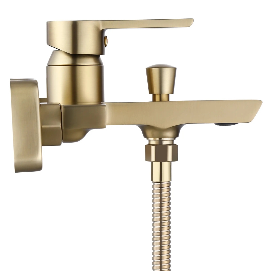 REA-B6414 - Ensemble de robinetterie pour baignoire ARGUS, finition dorée brossée