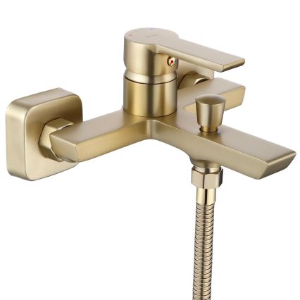 REA-B6414 - Ensemble de robinetterie pour baignoire ARGUS, finition dorée brossée