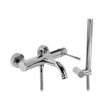 REA-B6447 - Ensemble pour baignoire LUNGO DIAMOND chrome brillant