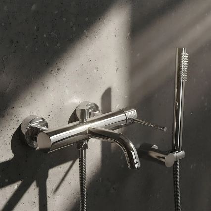 REA-B6447 - Ensemble pour baignoire LUNGO DIAMOND chrome brillant