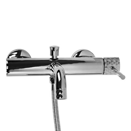 REA-B6447 - Ensemble pour baignoire LUNGO DIAMOND chrome brillant