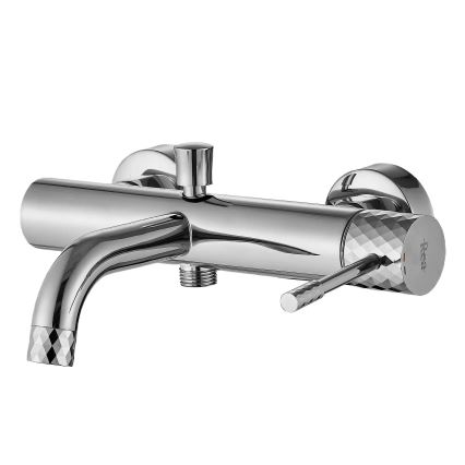 REA-B6447 - Ensemble pour baignoire LUNGO DIAMOND chrome brillant
