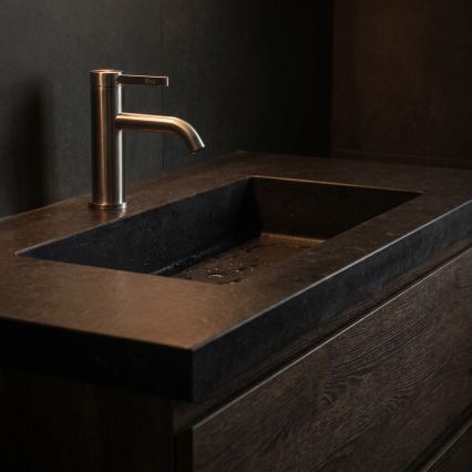 REA-B6530 - Mitigeur pour lavabo RIVO 16,5 cm nickel