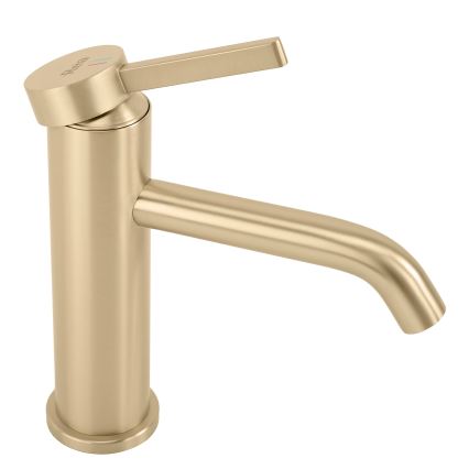 REA-B6533 - Mitigeur pour lavabo RIVO 16,5 cm doré brossé
