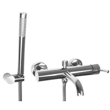 REA-B6641 - Ensemble pour baignoire LUNGO, chrome brillant