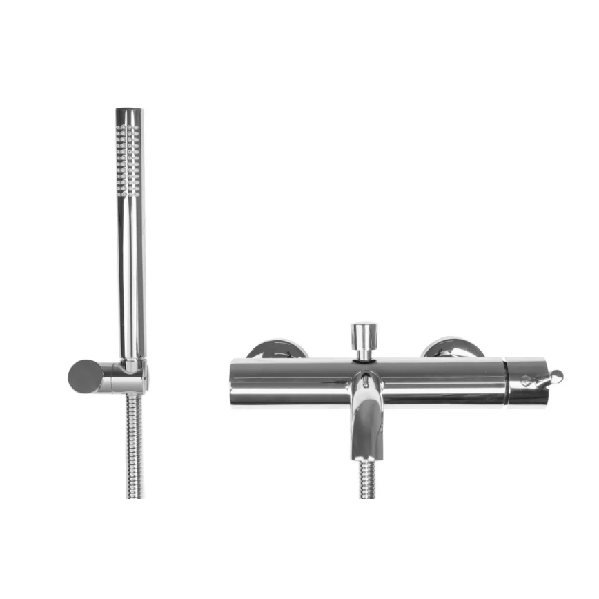 REA-B6641 - Ensemble pour baignoire LUNGO, chrome brillant