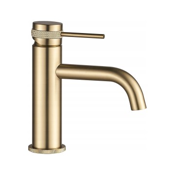 REA-B6950 - Mitigeur de lavabo LUNGO 16,5 cm doré brossé