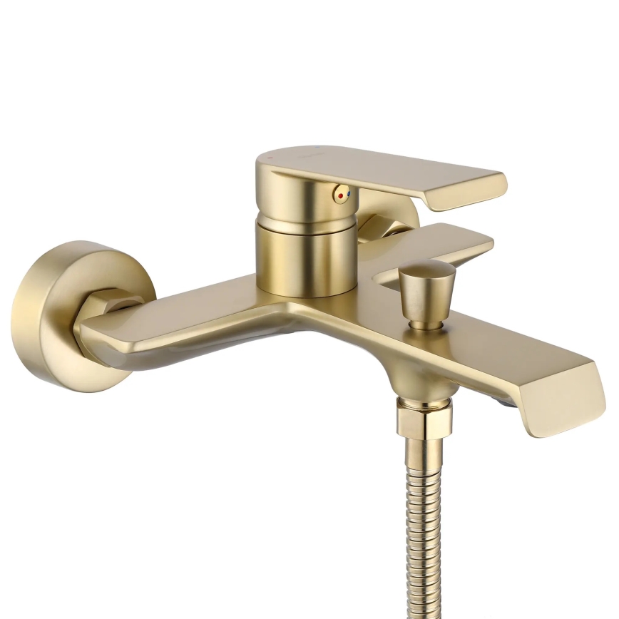 REA-B7100 - Ensemble pour baignoire HASS, finition dorée brossée