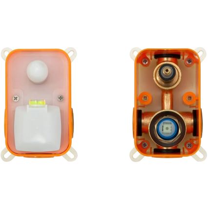REA-B7503 - Ensemble pour baignoire avec mitigeur encastré LUNGO or brossé