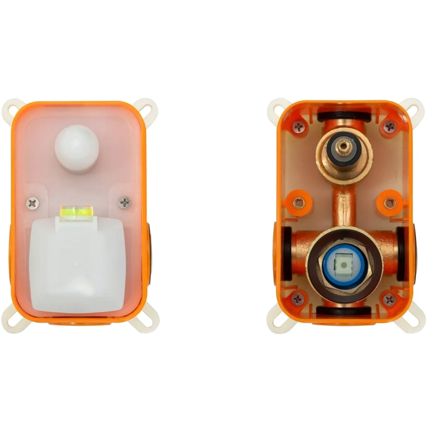 REA-B7503 - Ensemble pour baignoire avec mitigeur encastré LUNGO or brossé
