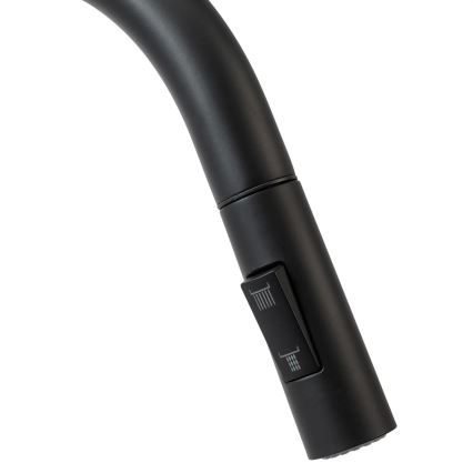 REA-B7564 - Mitigeur d'évier avec douchette extractible et système de filtration ECO FRESH, 37,5 cm, noir mat