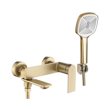 REA-B7963 - Ensemble pour baignoire STORM, or brossé