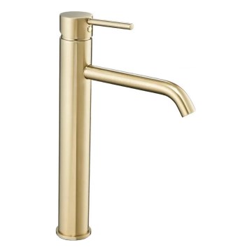 REA-B9409 - Mitigeur lavabo LUNGO 28 cm doré