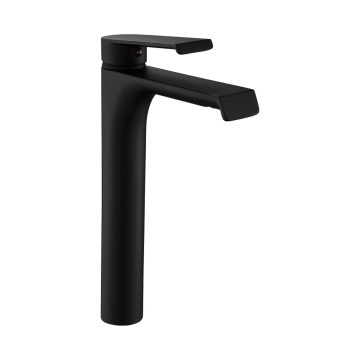 REA-B9966 - Mitigeur de lavabo HASS 28 cm noir mat