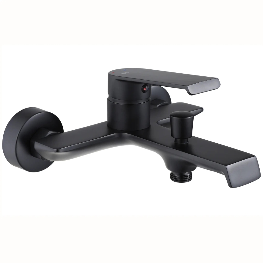 REA-B9967 - Ensemble pour baignoire HASS noir mat