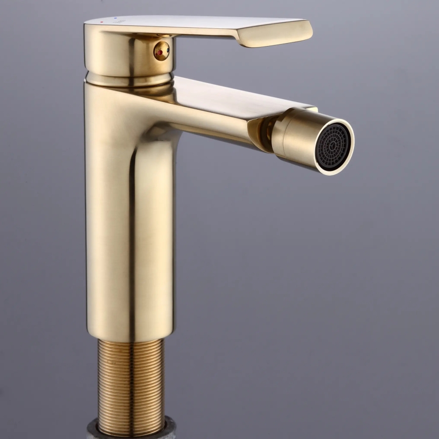 REA-B9970 - Mitigeur pour bidet HASS 14,5 cm, doré brossé