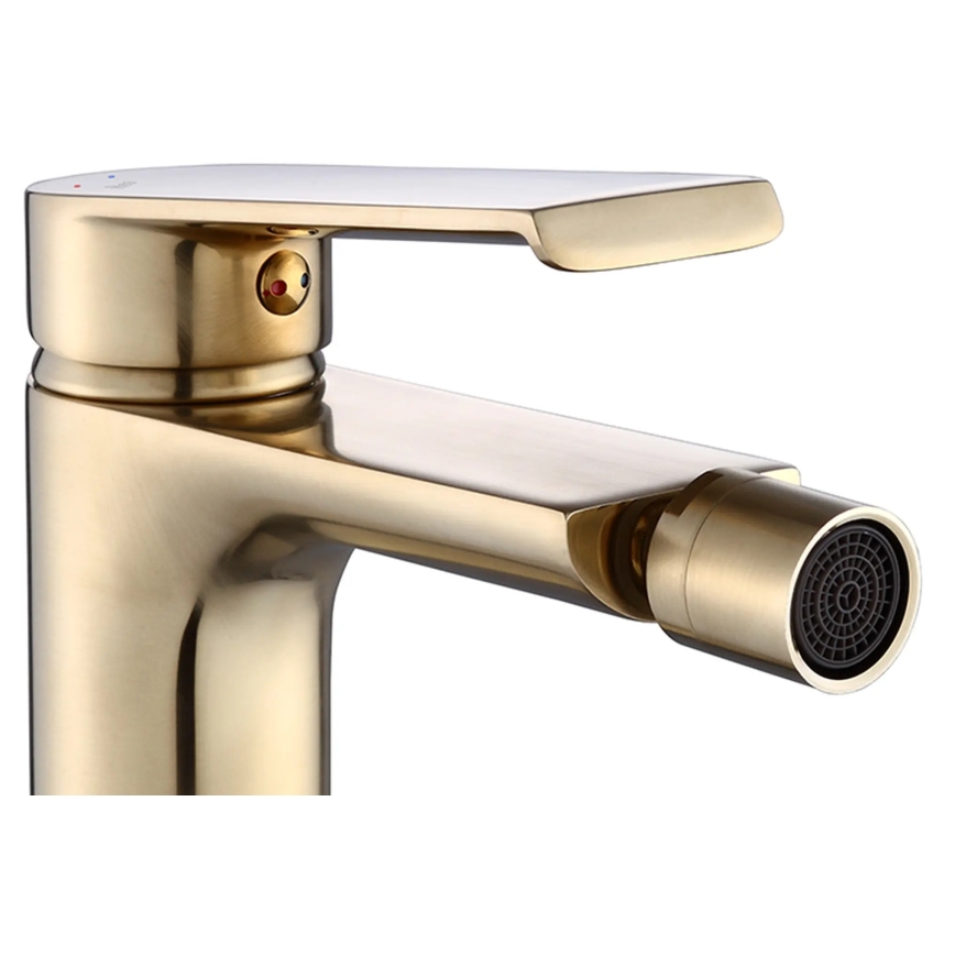 REA-B9970 - Mitigeur pour bidet HASS 14,5 cm, doré brossé